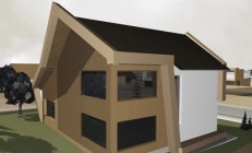 Типовой двухэтажный дом - модель "Гауди"